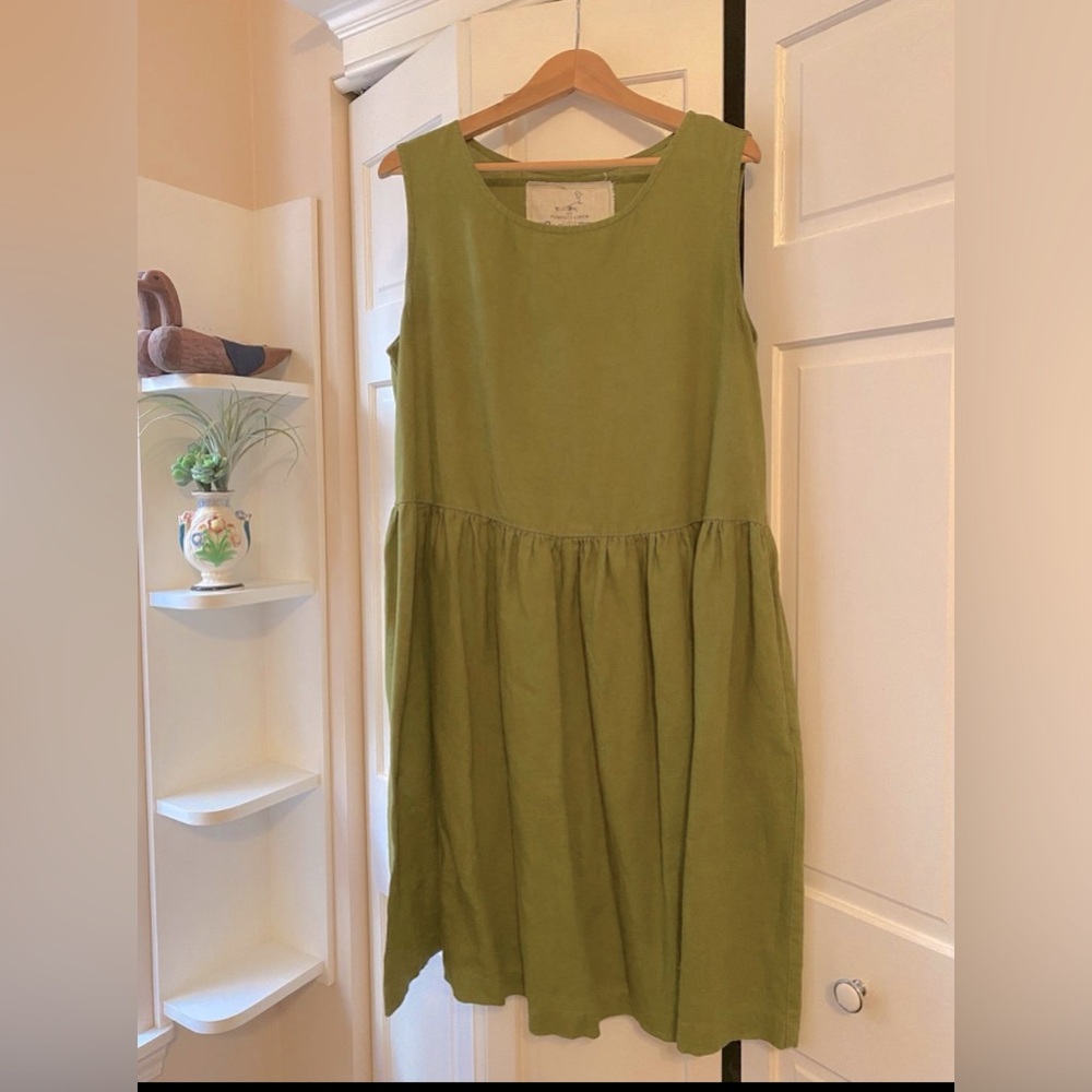 notPerfectlinen Mama Dress Midi
